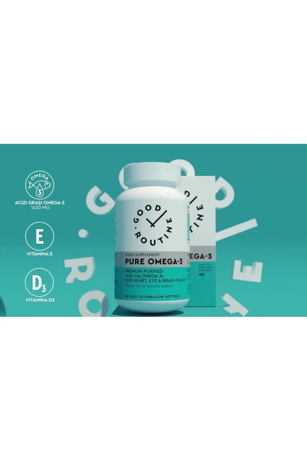 Omega-3 Supplement, SECOM, 60 Softgel Capsules