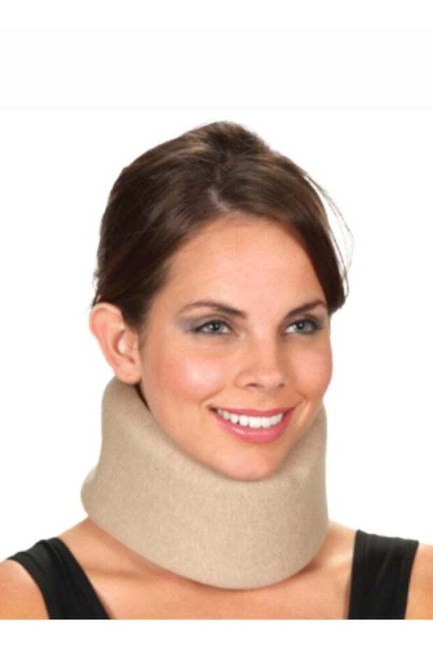 AID PLUS Soft Collar (Sponge) Large - Comfortable And Supportive Neck Collar For Injury Relief, 6057