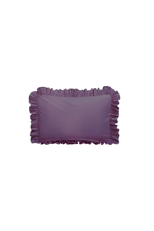 Ruffle Pillow Case Single 50X70 cm 1 Piece 100% Natural Cotton 18 Different Color Options