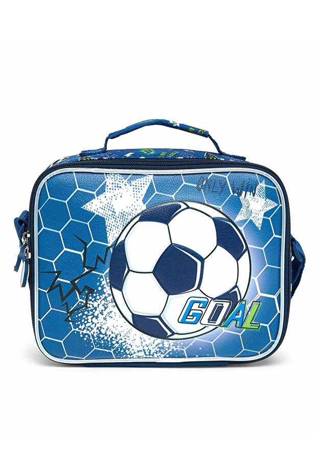 Blue Boys Lunch Bag