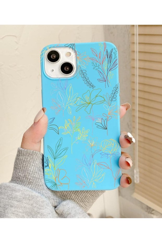 Balporsuku Exclusive Design Cover Compatible with iPhone 13/14 Omn01 Pattern Phone Case Scratch