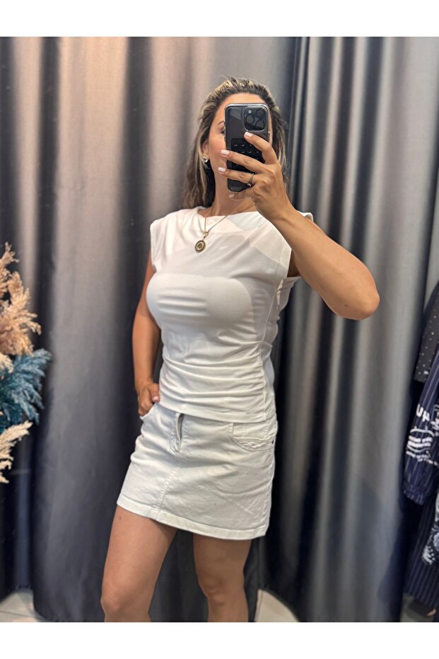 Draped Blouse - 2