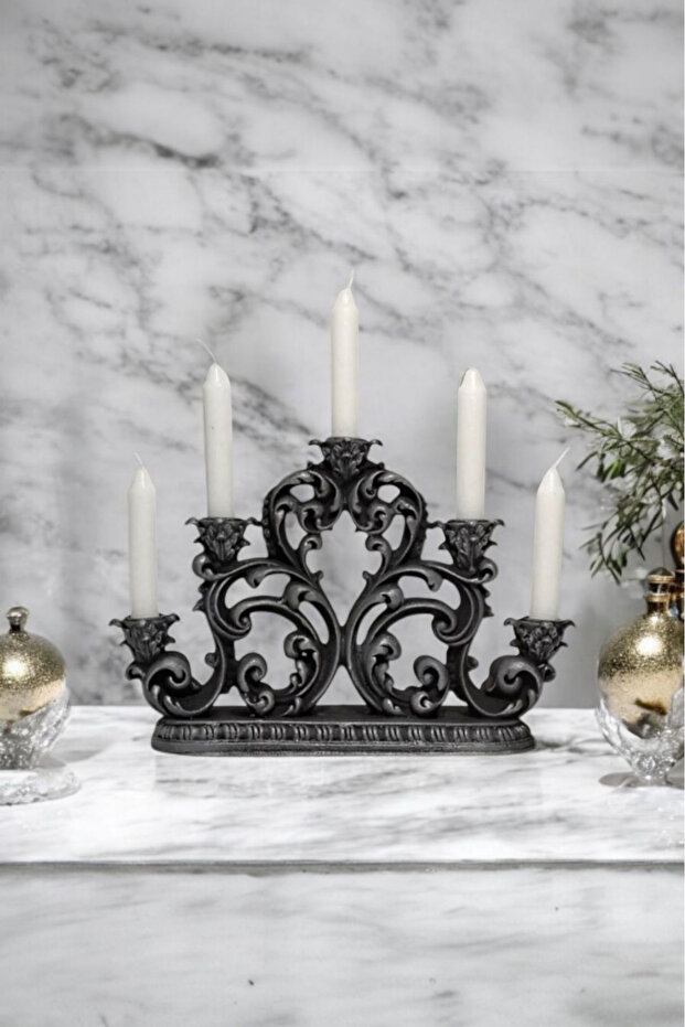 Dekoratif Şamdan - 1