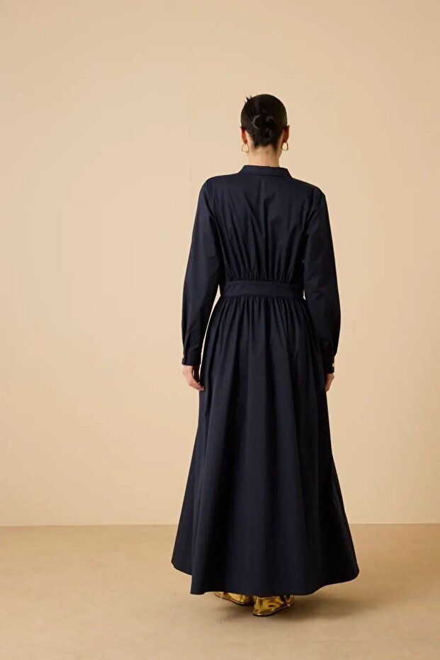 SAİKİ POPLİN ELBİSE - 2