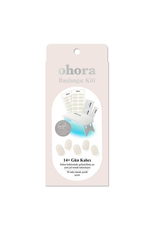 Başlangıç Seti N Cream Cotton 30 Adet, 2 Kullanım + Uv Lambası - 1