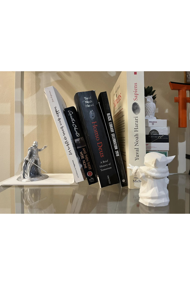 Düşük Poly Darth Vader Kitap Stand / Kitap Sonu - 3
