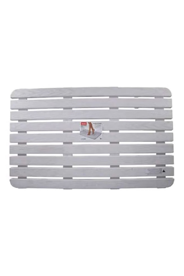 منصة دش مستطيلة بيضاء - 1