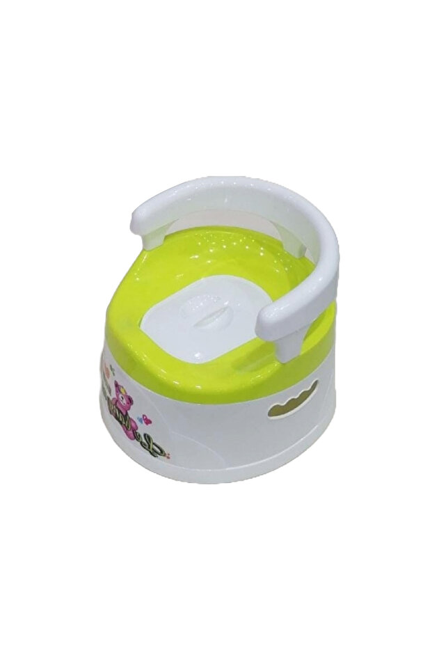 كرسي المرحاض مع دعم الظهر - 1