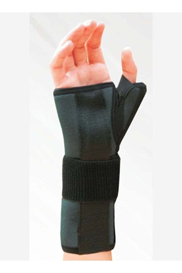 AID PLUS Neoprene Wrist Splint With Thumb (Right) Medium