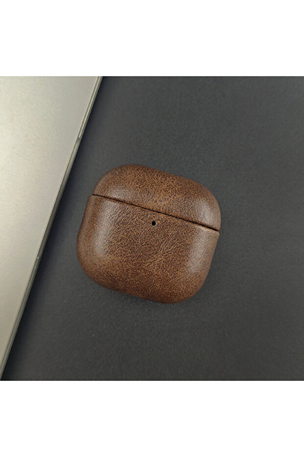 For AirPods Pro2 coffee Leather Protective Case For AirPods Pro3 Headphone Case, AirPods Pro/Pro2/4/