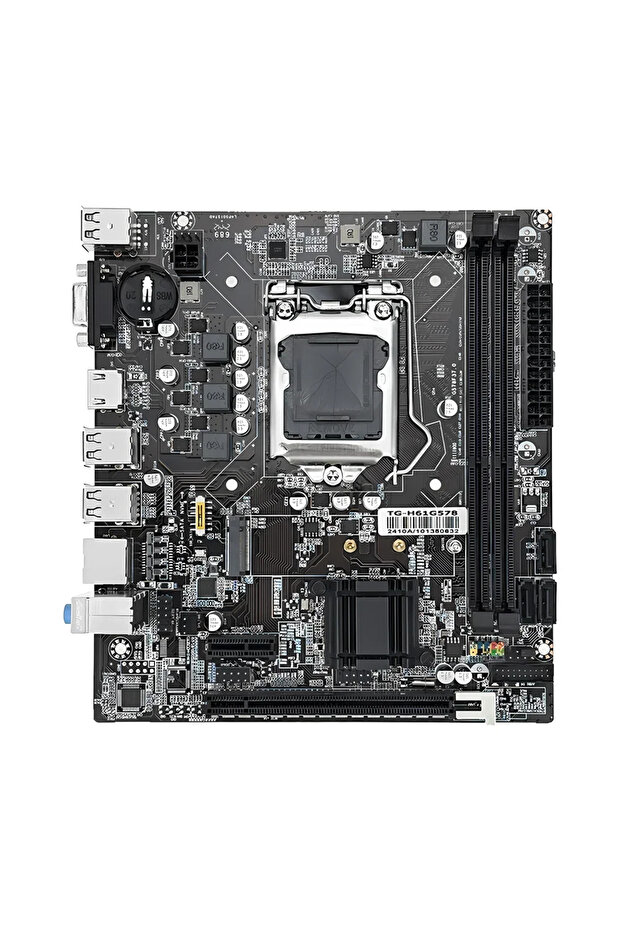 Motherboard+CPU+RAM SOYO H61 Gaming Motherboard Kit with Intel LGA1155 CPU i5 2500 DDR3 (8GB*2) 16G - 2