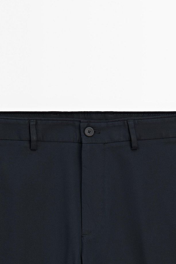 Pamuklu tapered fit pantolon - 2