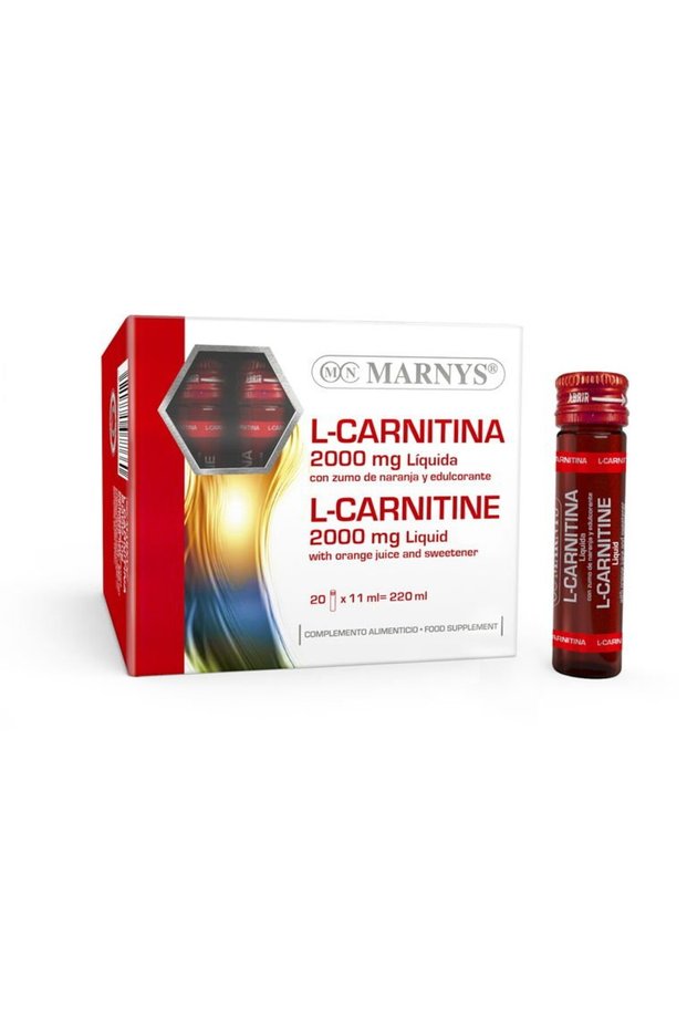 Marnys L-Carnitine 2.000 Mg With Orange Juice And Sweetener