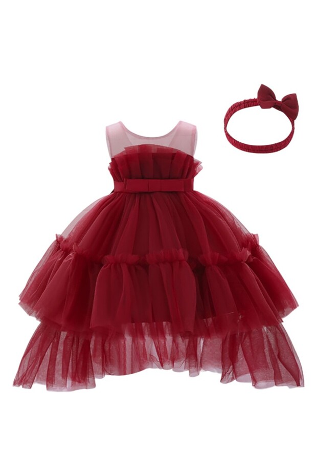 D' Daniela - Antonia Collection Burgundy with short tail