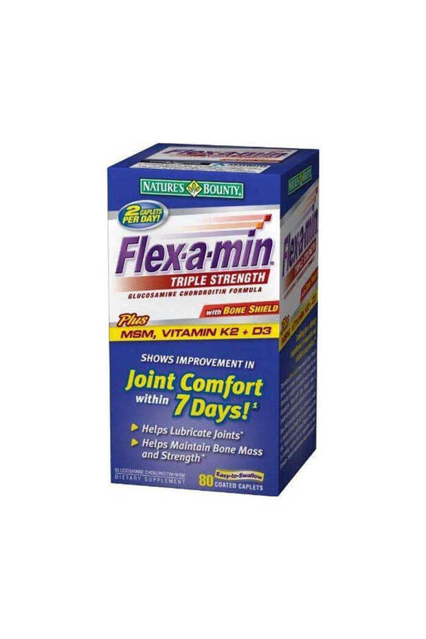 Natures Bounty Flex-a-Min Triple Strength Tab 80s