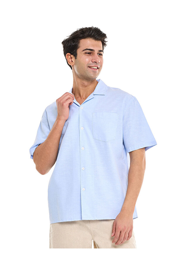 Light Blue MCF-SS-SHIRT-S-XXL