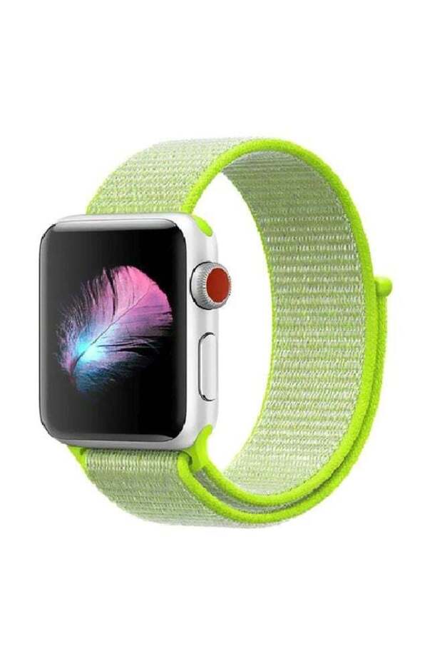 Nylon Replacement Band For Apple Watch Series 4/5 Green