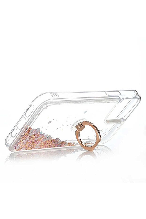 حافظة TKNC Milce متوافقة مع هاتف iPhone 13 Pro Max - فضي - 2