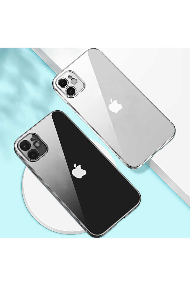 iPhone 12 Pro Max Compatible Tknc Gbox Case-Silver - 6