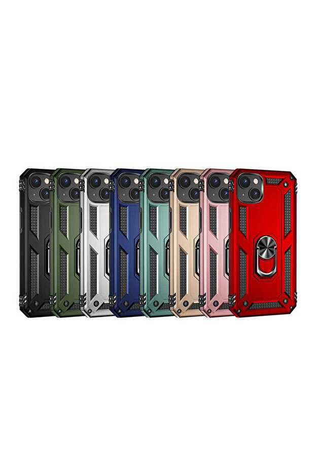 حافظة TKNC Vega متوافقة مع هاتف iPhone 14 - أزرق - 2