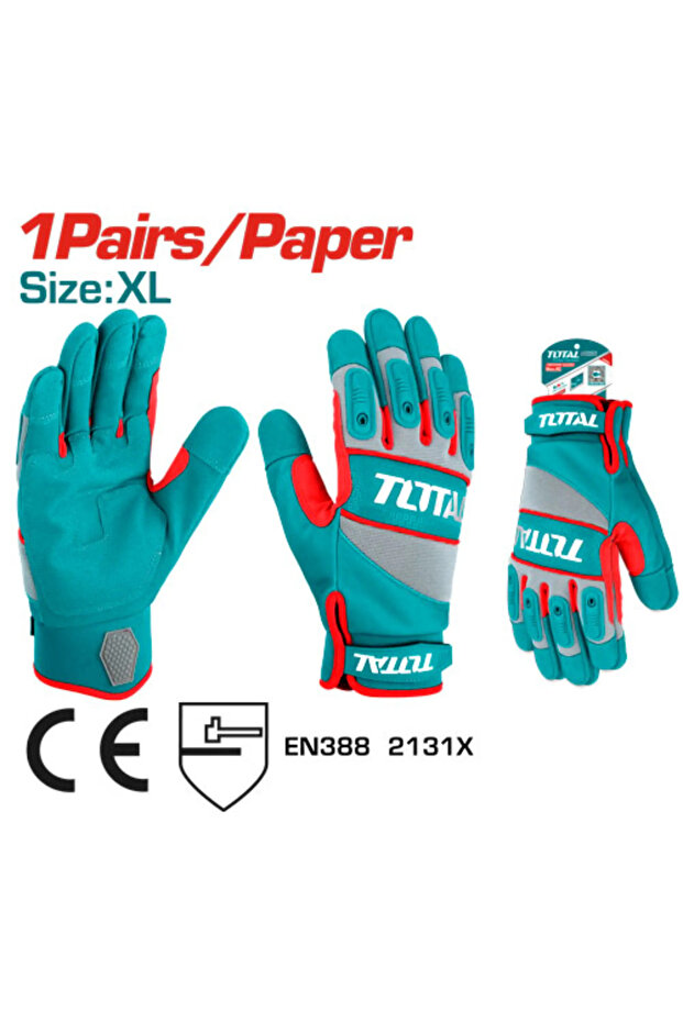 كفوف مهندس Xl توتال Tsp1806-xl