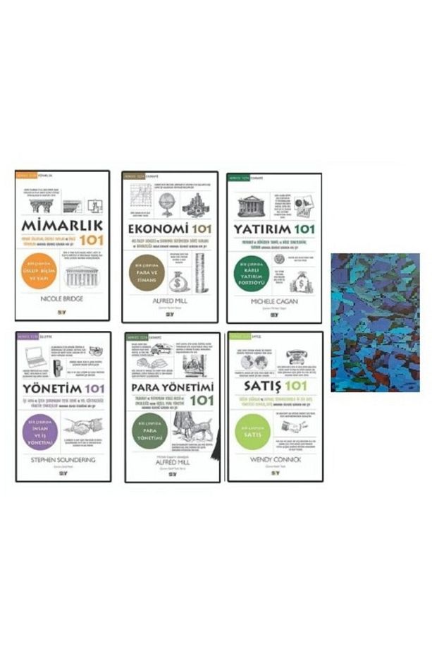 Mimarlık 101-Ekonomi 101-Yatırım 101-Satış 101-Yönetim 101-Para Yönetimi - Not Defteri HEDİYE - 2