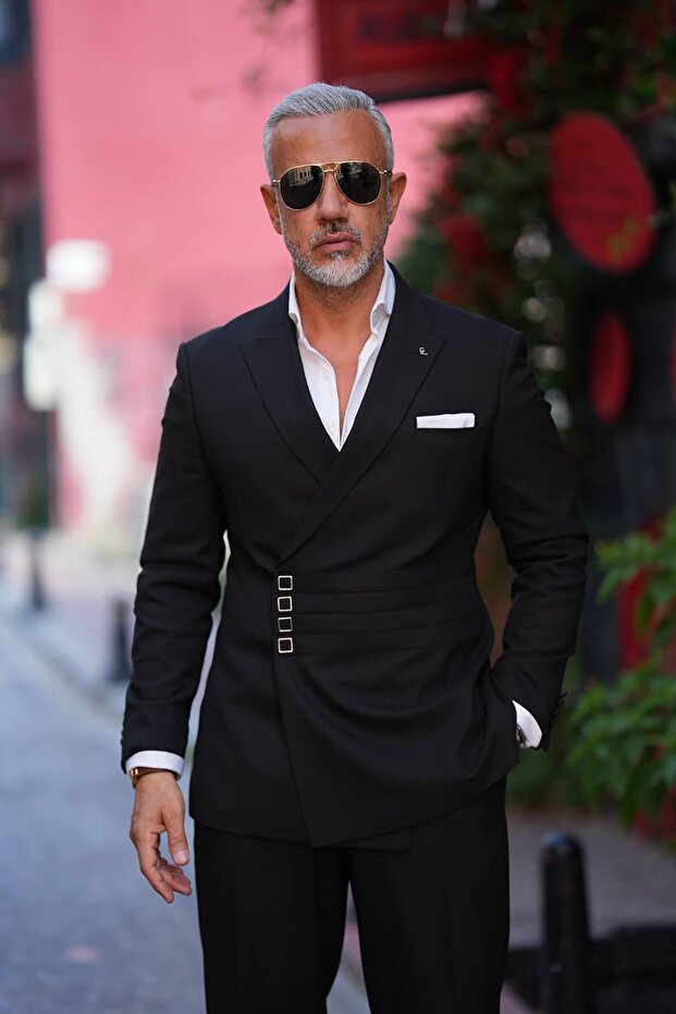 DÖRT ŞERİTLİ ÇITÇITLI TAKIM ELBİSE - 3