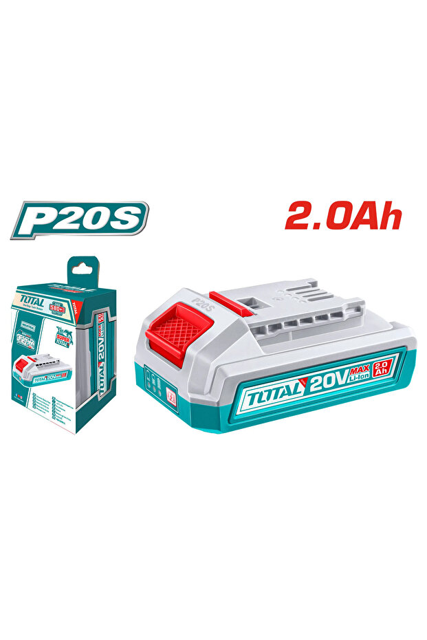 بطارية ليثيوم 20v 2.0ah توتال Tfbli20011