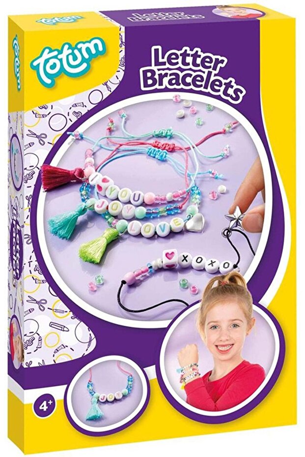 Set de brățări cu litere DIY - 1