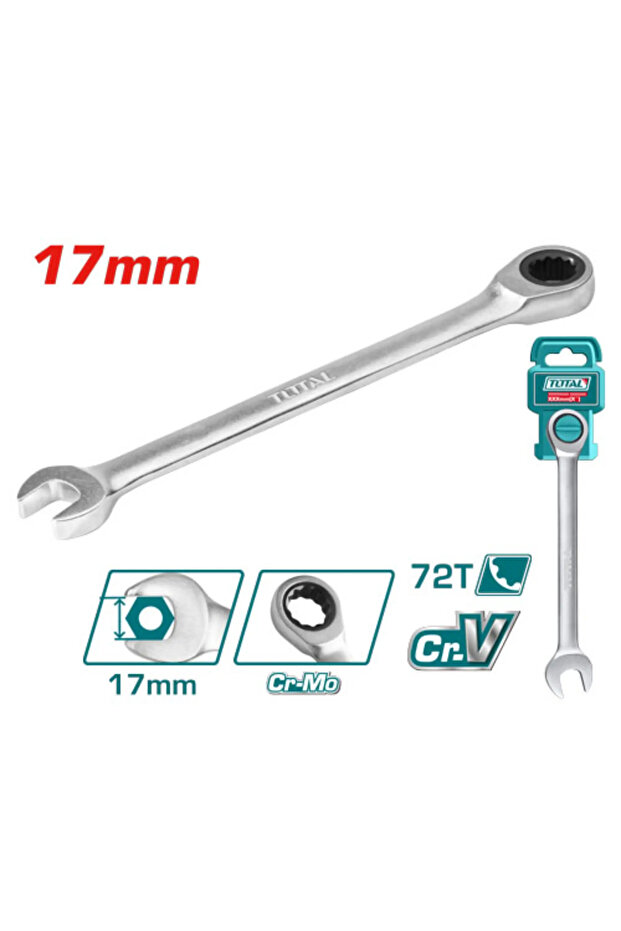مفتاح مشترك اتوماتيك 17mm توتال Tcspar171