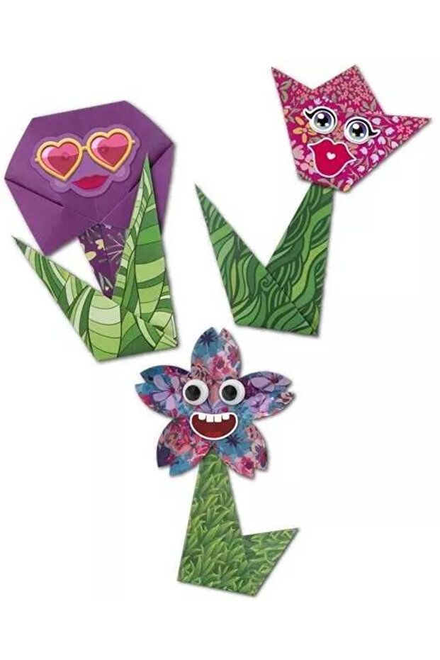 Creative set, Create origami Flowers - 3