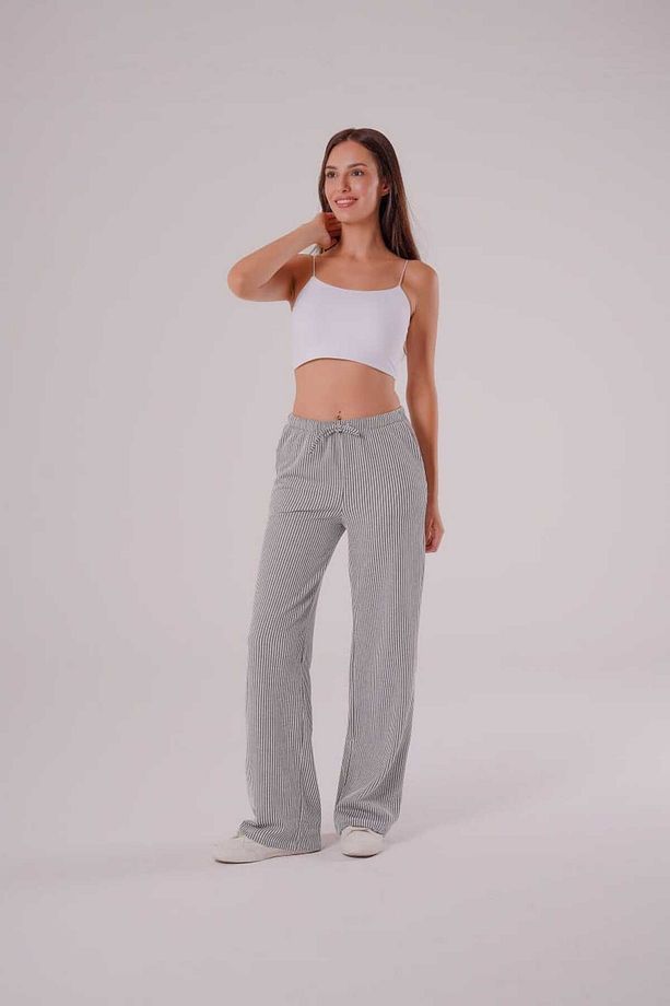 Therevole Kumaş Zr Model Su Yolu Pantolon - 5
