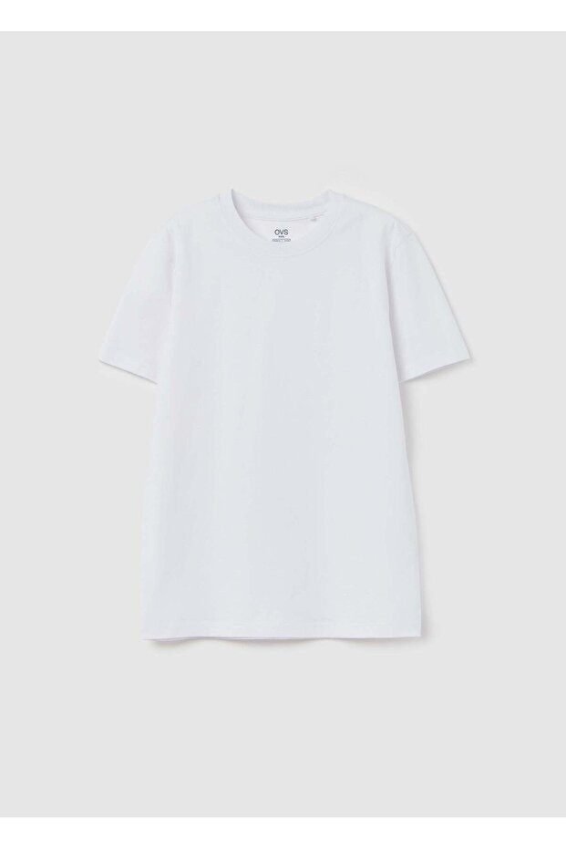 Solid Colour T-Shirt In Organic Cotton
