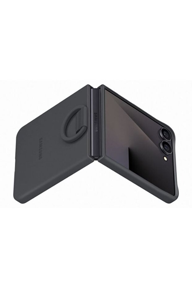 جراب Flip7 Ring (سيليكون) - أسود - 2