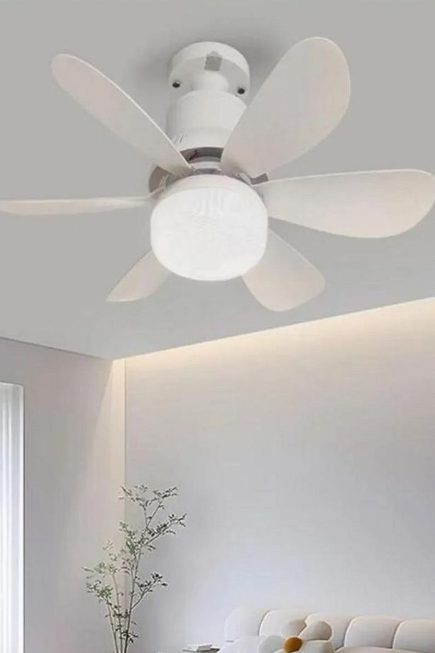 5 Fan Kanat ve Işıklı Uzaktan Kumandalı Sinek Kovar Tavan Tipi Vantilatör - 2