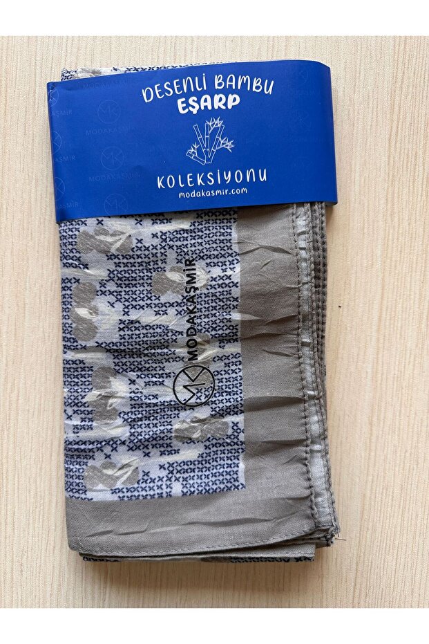 وشاح من الخيزران بنمط زهرة الربيع - 4