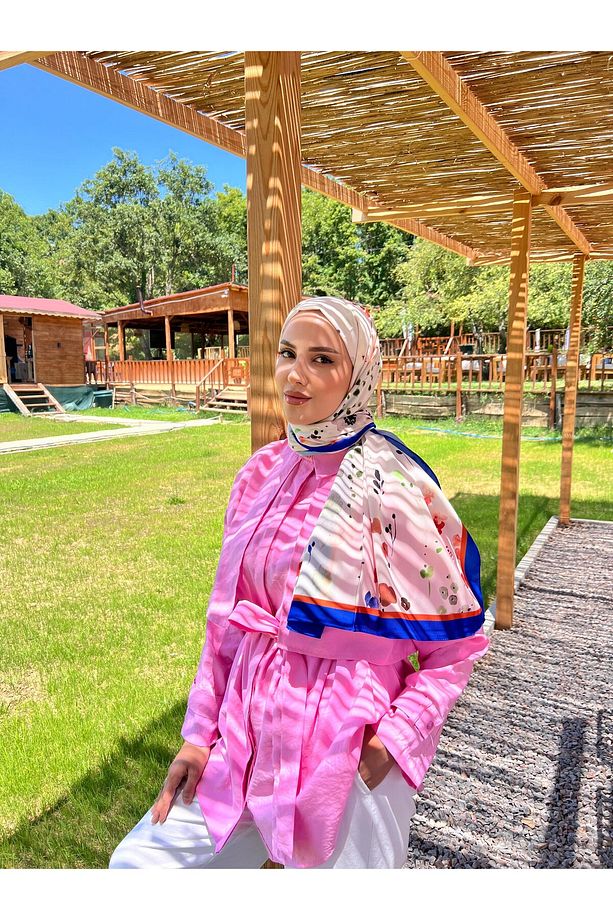 Sümbül Desen Şal - 1