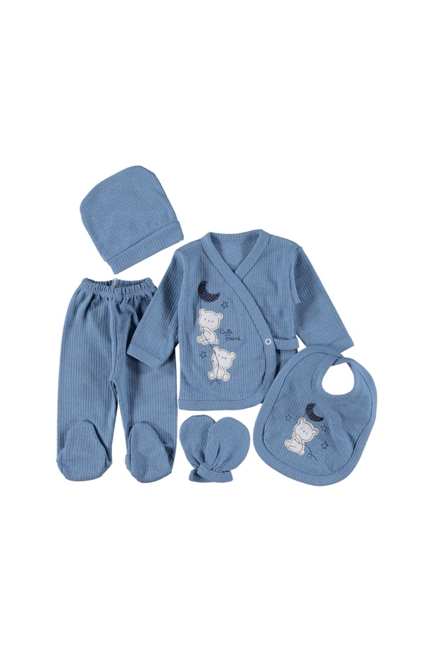 BEBEK HASTANE ÇIKIŞI ZIBIN SETİ 5 Lİ SET, KUTUSUZ KENDİ POŞET AMBALAJINDA GÖNDERİLECEKTİR. - 1