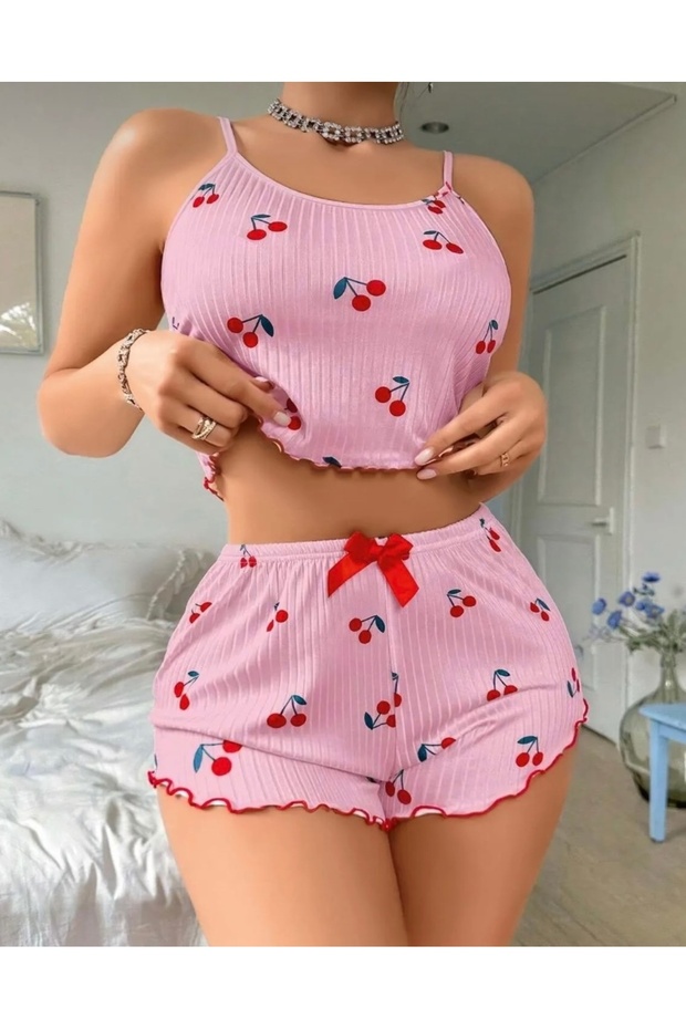 Askımı şortlu takım - 2