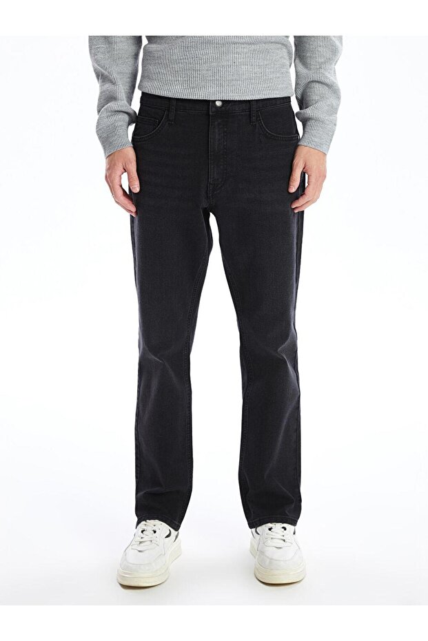 790 Rahat Kalıp Erkek Jean Pantolon (W4) - 2