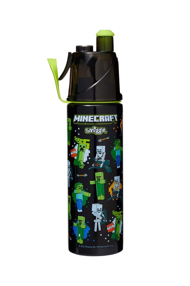 Minecraft 4 Parça Çanta Set (SULUK YALITIMLI PASLANMAZ ÇELİK 500ML) - 4