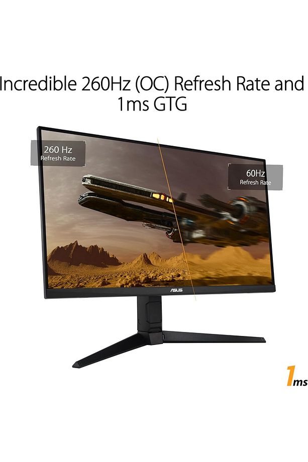 TUF GAMING VG27AQML1A 27 HDR400 GAMING 2K IPS FREESYNC VE G-SYNC UYUMLU 2560x1440 1MS 260HZ DP HDMI - 3