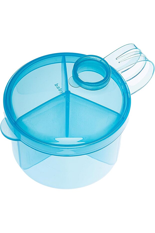 milk powder container, blue, 1 piece