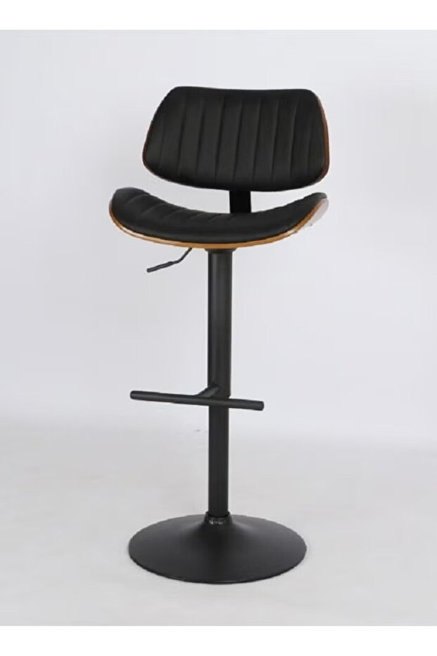 كرسي بار قابل لتعديل الارتفاع مع مسند للقدمين - 2