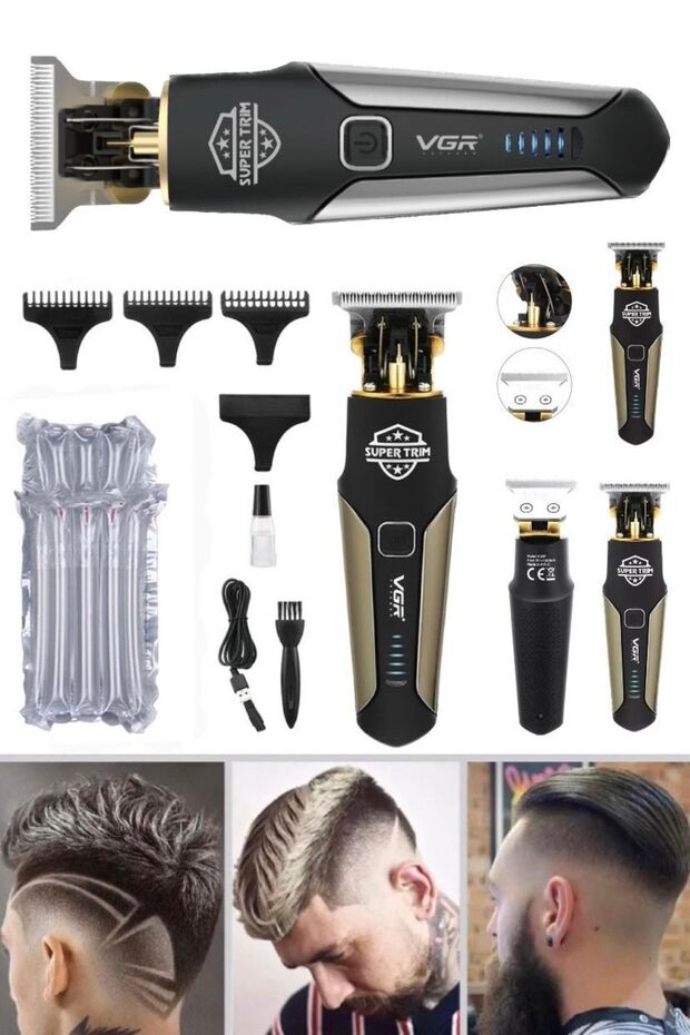 Çok fonksiyonlu, tüm vücut tıraş makinesi, akıllı ve renkli kullanım kolaylığı - 1
