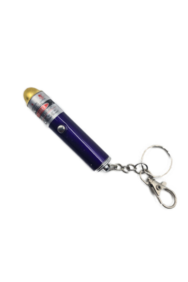 Indicator laser, tip breloc, 12 capete, violet, - 1