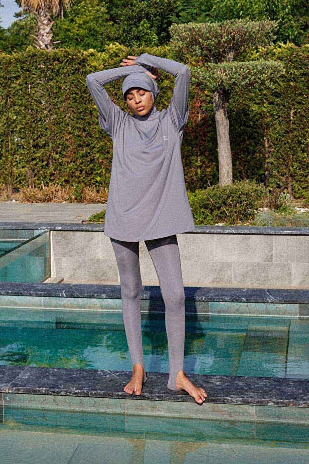 T-shirt Mayo Gri - 5