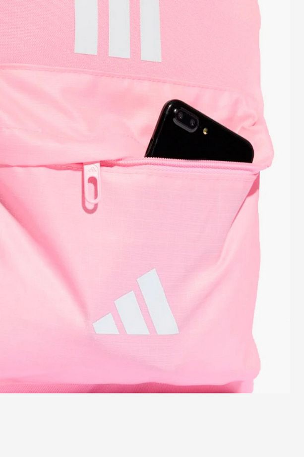 Classic Back To School 3 Stripes Siyah Sırt Çanta (27.5 Litre) IS7046 Tek Ebat Pembe - 4