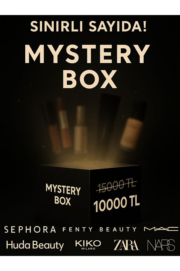 ✨ Mystery Beauty Box: 20-23 Adet Lüks Ürün 15.000 TL Değerinde Sadece 10.000 TL! ✨ - 1