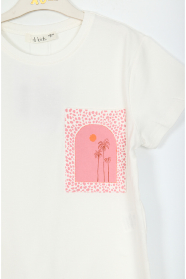 38576 Boho T-Shirt Ecru - 2